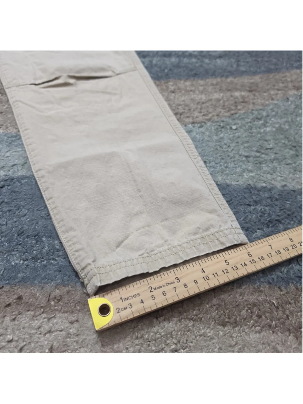Polo Ralph Lauren Cargo Pants Boys L 14 16 Khaki Drawstring Pony Logo